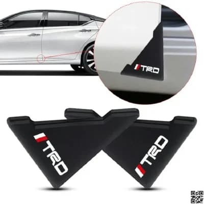 TRD গাড়ি দরজা কোনার প্রটেটর 2পিস