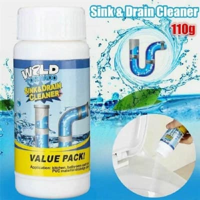 শক্তিশালী সিংক ড্রেন ক্লিনার Portable Powder Cleaning Tool Super Clog Remover