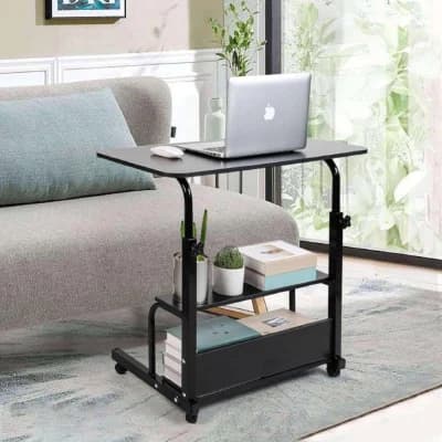 দুই-স্তর অ্যান্যালাইন adjustable টেবিল, উচ্চতা সমন্বয়যোগ্য পোর্টেবল ল্যাপটপ ডেস্ক টেবিল, সোফা টেবিল, সাইড টেবিল, বিছানা টেবিল, স্টাডি ডেক্স টেবিল