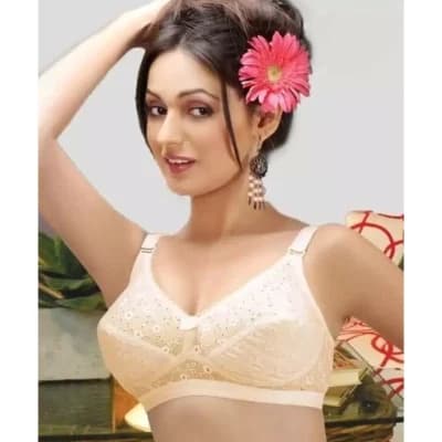 Like-Me Chicken Embroidery Cotton Bra – প্রিমিয়াম সফট কটন এমব্রয়ডারি ব্রা ফর উইমেন