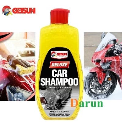 গেটসান ডিলাক্স কার শ্যাম্পু 500ml, কার ফোম ওয়াশ শ্যাম্পু, মোটরসাইকেল ফোম ওয়াশ শ্যাম্পু, বাইক ফোম ওয়াশ শ্যাম্পু