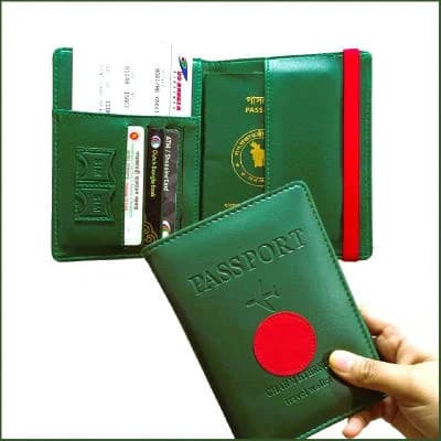 পোর্টফোলিও কভার ও কার্ড হোল্ডার, সোনার বাংলা পোর্টফোলিও কভার ও কার্ড হোল্ডার ফর মেন/উমেন - বাংলাদেশী পতাকা পোর্টফোলিও কভার